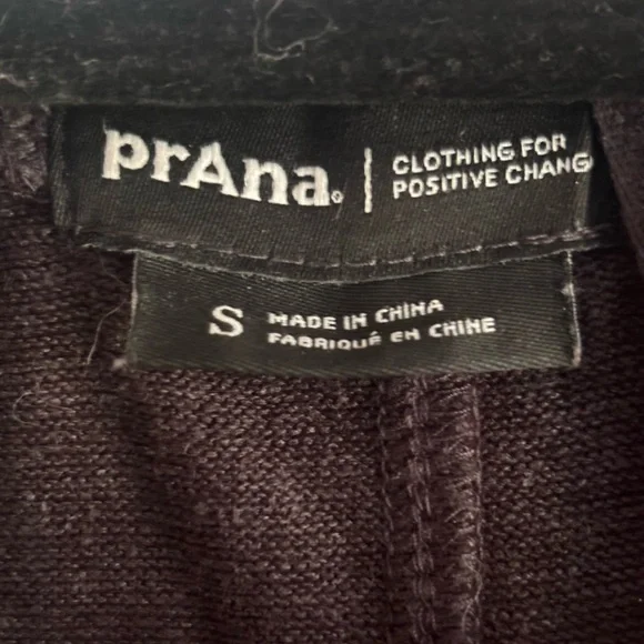 Prana Cozy Up Skyland Dress Charcoal Size Small - Picture 5 of 7